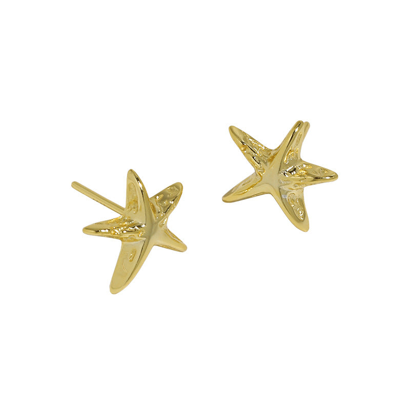 Mini Stern Ohrstecker aus 925 Sterlingsilber – Niedlich Minimalistisch - SterlingSilberSchmuck
