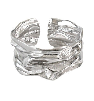Silber Ring 925 – Verstellbar im organischen Design