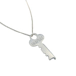 Lade das Bild in den Galerie-Viewer, Fashion INSPIRE Letter Key 925 Sterling Silver Necklace
