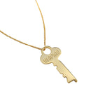 Lade das Bild in den Galerie-Viewer, Fashion INSPIRE Letter Key 925 Sterling Silver Necklace
