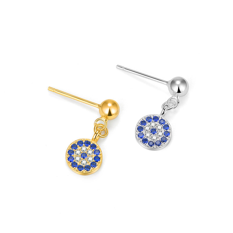 Simple Beads Ball 925 Sterling Silver DIY Earring Bails - SterlingSilberSchmuck