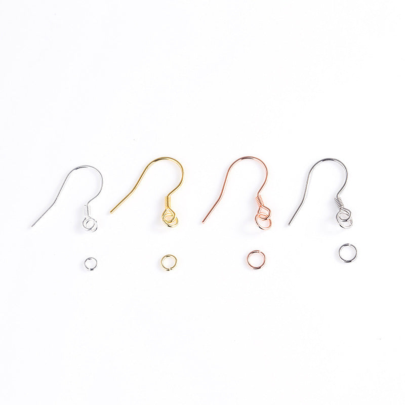 Simple Round Loops 925 Sterling Silver DIY Connectors - SterlingSilberSchmuck