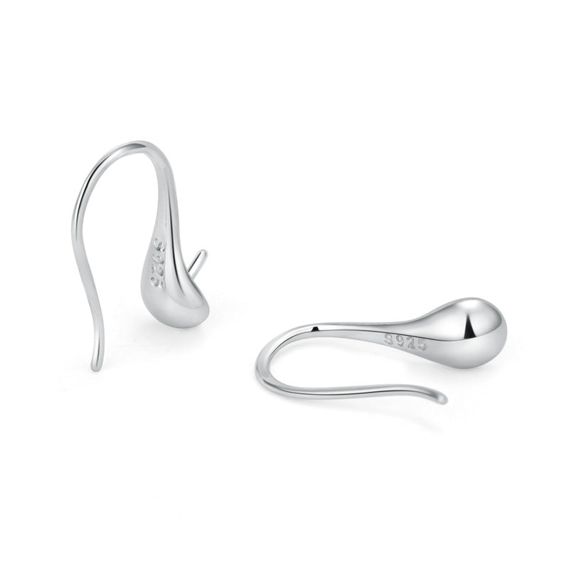 Simple Spoon 5mm Gemstone 925 Sterling Silver Earring Settings - SterlingSilberSchmuck