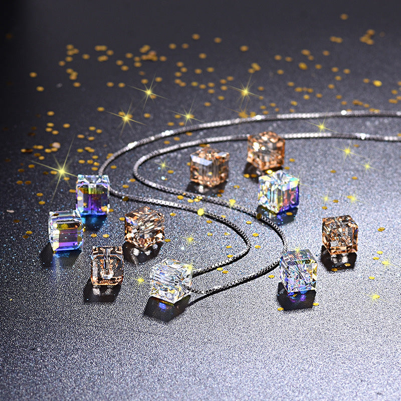 Sweet DIY Cube Sugar Square Geometry Beads - SterlingSilberSchmuck