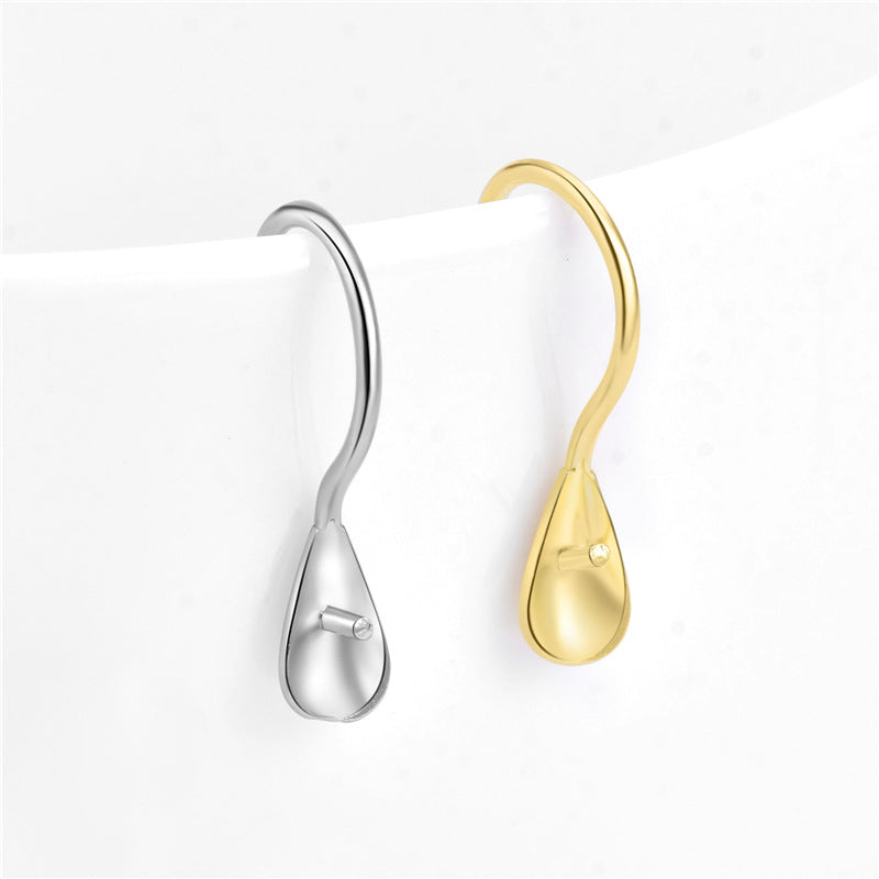 Fashion Wayer Drop 925 Sterling Silver DIY Earring Hooks - SterlingSilberSchmuck