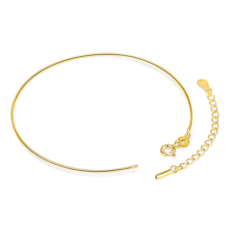 Spiral Schrauben Armband aus 925 Sterlingsilber – Minimalistisch Elegant - SterlingSilberSchmuck