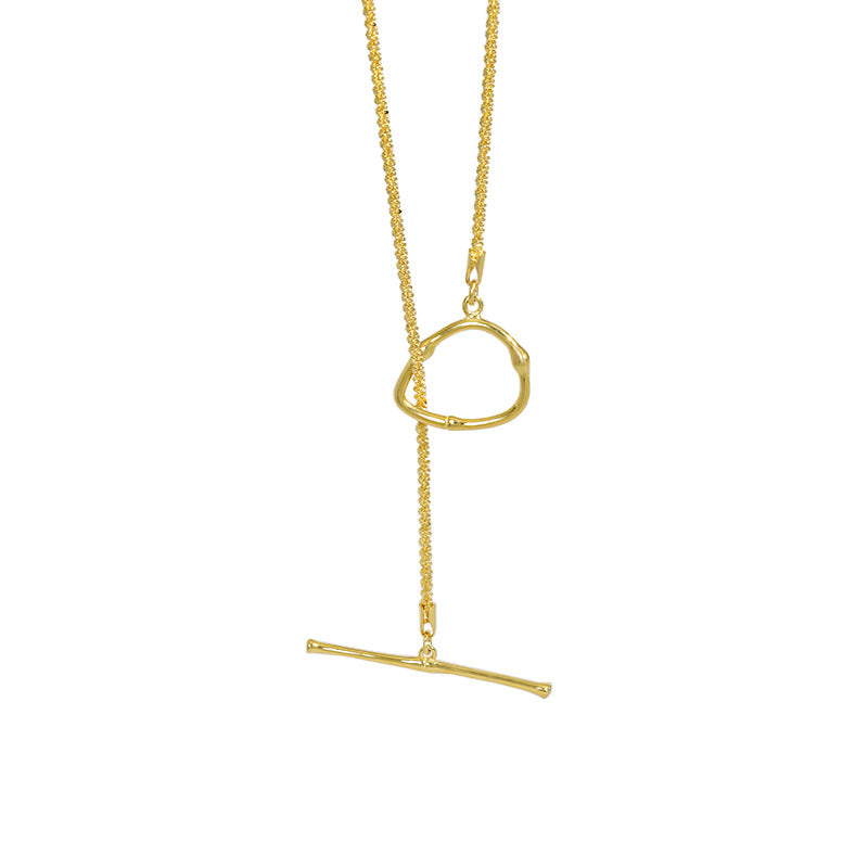 Office Popcorn Chain OT Shape 925 Sterling Silver Necklace - SterlingSilberSchmuck
