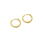 Lade das Bild in den Galerie-Viewer, Simple Mini Circle Casual 925 Sterling Silver Huggie Hoop Earrings
