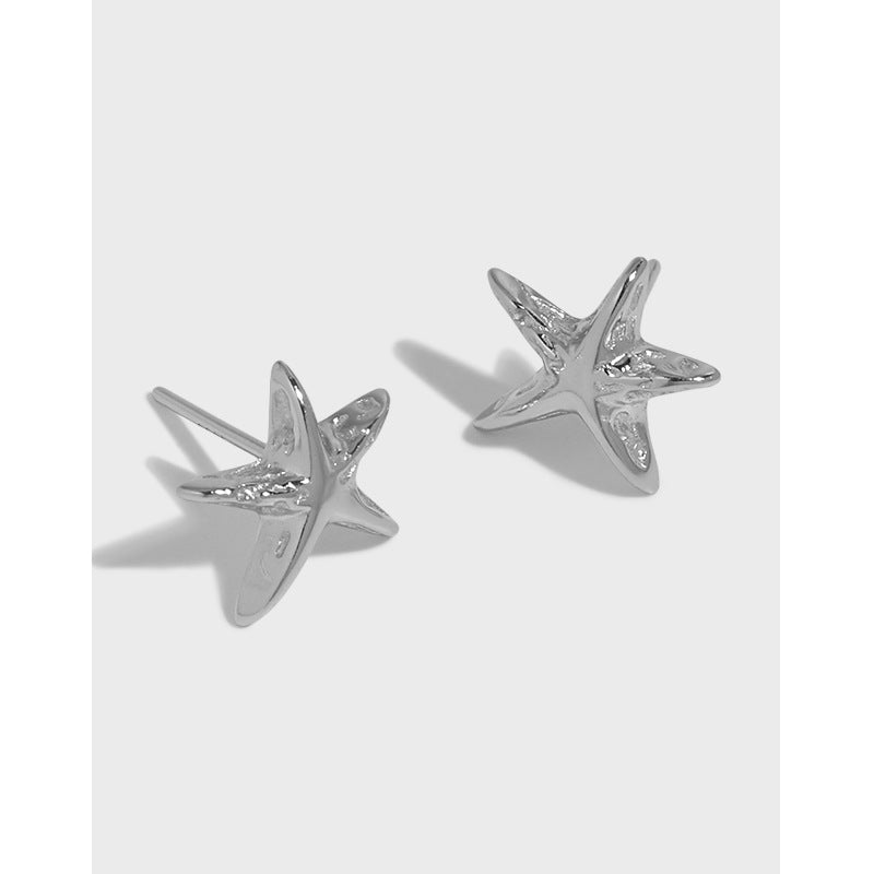 Mini Stern Ohrstecker aus 925 Sterlingsilber – Niedlich Minimalistisch - SterlingSilberSchmuck