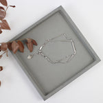 Lade das Bild in den Galerie-Viewer, Fashion Double Layer Box 925 Sterling Silver Bracelet

