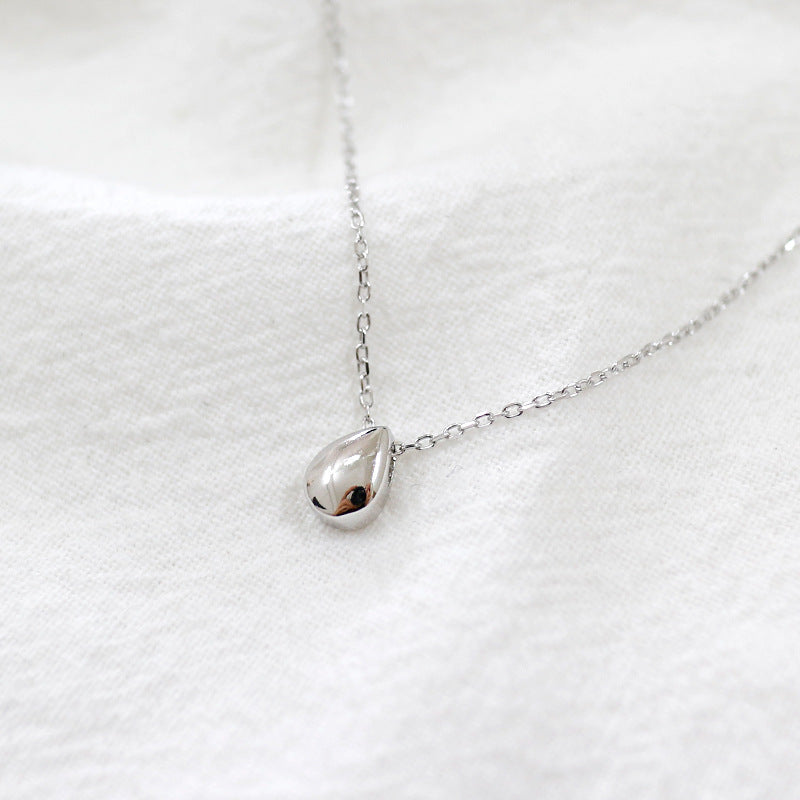 Mini Waterdrop Halskette aus 925er Silber – Minimalistisch Elegant