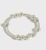 Lade das Bild in den Galerie-Viewer, Simple Beads 925 Sterling Silver Ring
