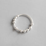 Lade das Bild in den Galerie-Viewer, Simple Beads 925 Sterling Silver Ring
