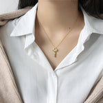 Lade das Bild in den Galerie-Viewer, Fashion INSPIRE Letter Key 925 Sterling Silver Necklace
