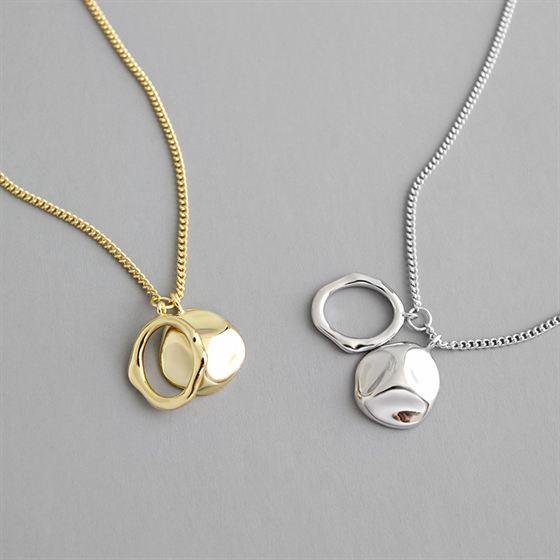 Kreuz Baumelnde Ohrringe aus 925 Sterlingsilber Damen