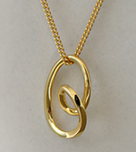 Lade das Bild in den Galerie-Viewer, Simple Irregular Hollow Heart 925 Sterling Silver Necklace
