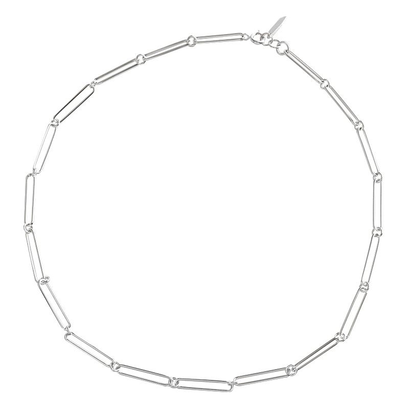 Fashion Hollow Chian 925 Sterling Silver Choker Necklace - SterlingSilberSchmuck