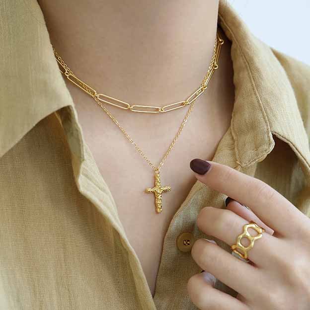Fashion Hollow Chian 925 Sterling Silver Choker Necklace - SterlingSilberSchmuck