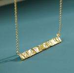 Lade das Bild in den Galerie-Viewer, Geometry Rectangle Tag 925 Sterling Silver Necklace
