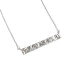 Lade das Bild in den Galerie-Viewer, Geometry Rectangle Tag 925 Sterling Silver Necklace
