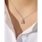 Lade das Bild in den Galerie-Viewer, Cute Mini Bear Animal 925 Sterling Silver Necklace
