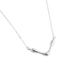 Lade das Bild in den Galerie-Viewer, Fashion Letter V Shape 925 Sterling Silver Necklace

