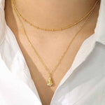 Lade das Bild in den Galerie-Viewer, Simple Irregular Waterdrop 925 Sterling Silver Necklace

