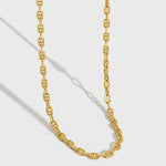 Lade das Bild in den Galerie-Viewer, Choker Pig Nose 925 Sterling Silver Stacking Chain Necklace
