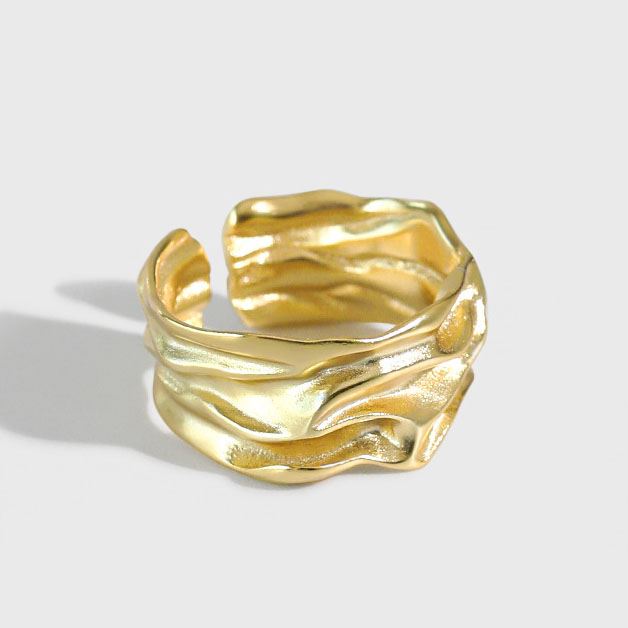 Silber Ring 925 – Verstellbar im organischen Design