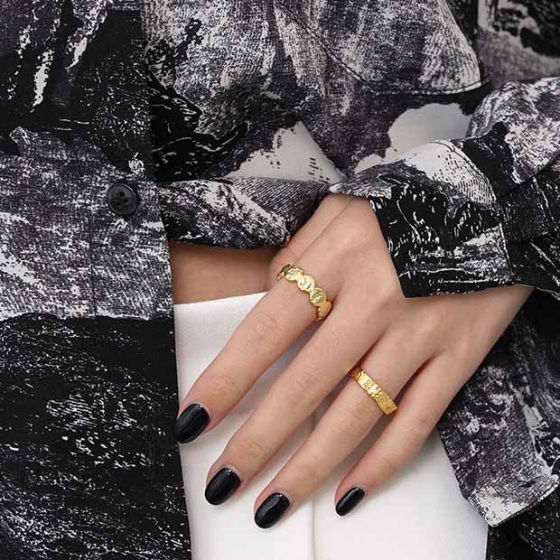 Fashion Irregular Wave Round 925 Sterling Silver Adjustable Ring - SterlingSilberSchmuck