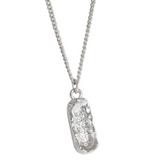 Lade das Bild in den Galerie-Viewer, Gift Irregular Peanut 925 Sterling Silver Necklace
