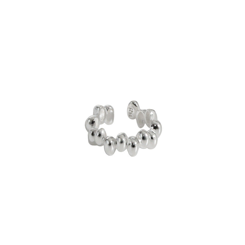 Perlen Ohrringe ohne Ohrloch aus 925 Sterlingsilber – Elegant - SterlingSilberSchmuck