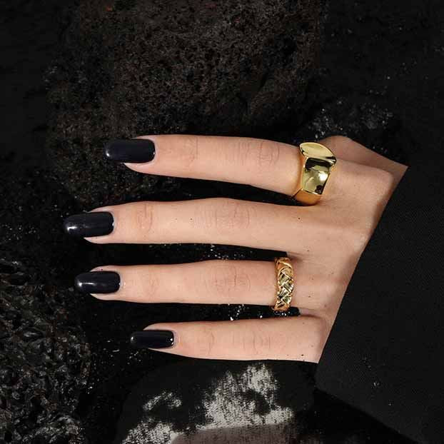 Fashion Twist Knitting 925 Sterling Silver Adjustable Ring - SterlingSilberSchmuck
