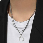 Lade das Bild in den Galerie-Viewer, Minimalism Twisted Chain 925 Sterling Silver Necklace

