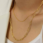 Lade das Bild in den Galerie-Viewer, Minimalism Twisted Chain 925 Sterling Silver Necklace
