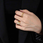 Lade das Bild in den Galerie-Viewer, Minimalism Twisted Knot 925 Sterling Silver Adjustable Ring
