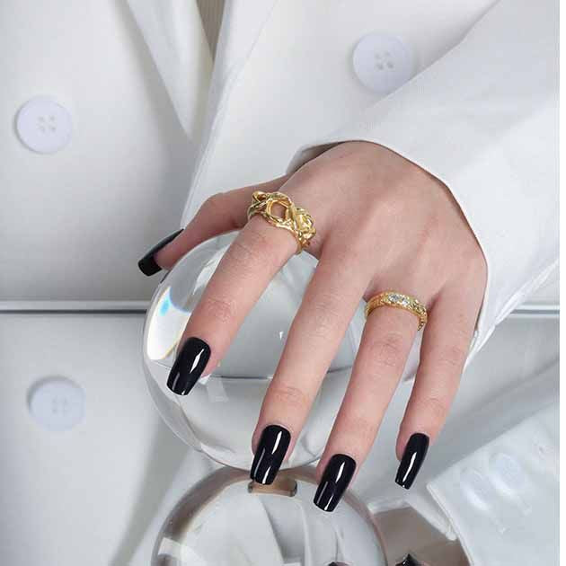 Simple irregular CZ 925 sterling silver ring by Silverbene showcasing a unique design and sparkling cubic zirconia.