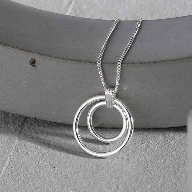 U-Form CZ Creolen 925 Sterling Silber - Geometrische Ohrringe