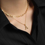 Lade das Bild in den Galerie-Viewer, Fashion Irregular Letters A-Z 925 Sterling Silver Pendant
