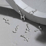 Lade das Bild in den Galerie-Viewer, Fashion Irregular Letters A-Z 925 Sterling Silver Pendant
