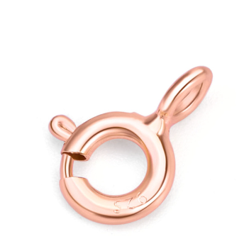 Simple Circle 925 Sterling Silver DIY Clasp & Toggle - SterlingSilberSchmuck