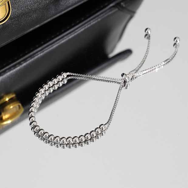 Perlen Armband 925 Sterling Silber elegant Geschenk Damen