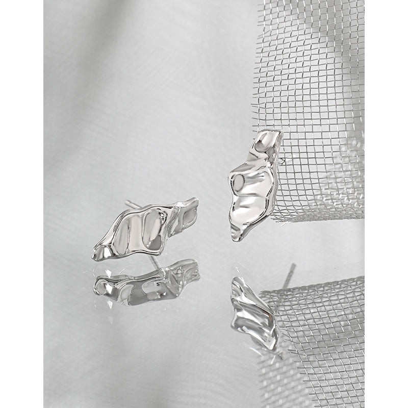 Silber Ohrringe 925 – Geometrische Pods Stecker