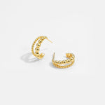 Lade das Bild in den Galerie-Viewer, Holiday Beads Circle 925 Sterling Silver Hoop Earrings
