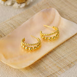 Lade das Bild in den Galerie-Viewer, Holiday Beads Circle 925 Sterling Silver Hoop Earrings
