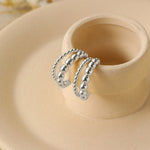 Lade das Bild in den Galerie-Viewer, Holiday Beads Circle 925 Sterling Silver Hoop Earrings
