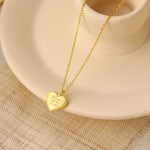 Lade das Bild in den Galerie-Viewer, Love Your More Letters Heart 925 Sterling Silver Necklace

